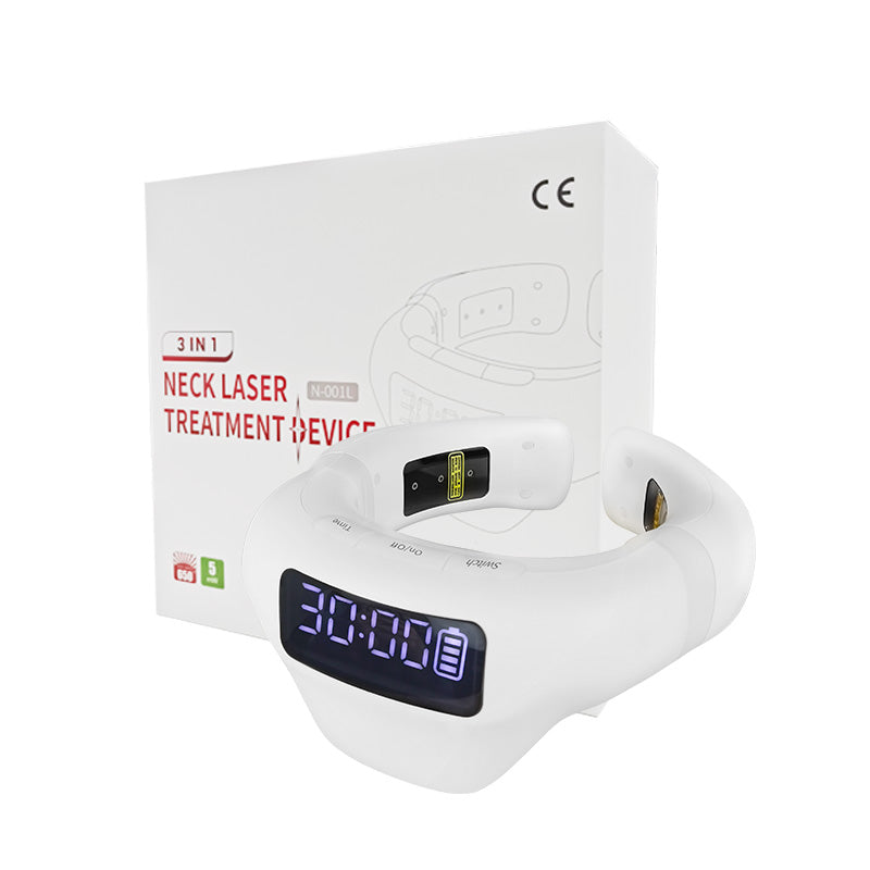 Cardiovascular Disease 3IN1 Neck Phototherapy Device Cold Laser Therapy Fithope