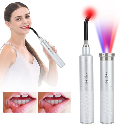 2in1 Near Infrared Light Therapy Device Canker Sore Treatment Fithope